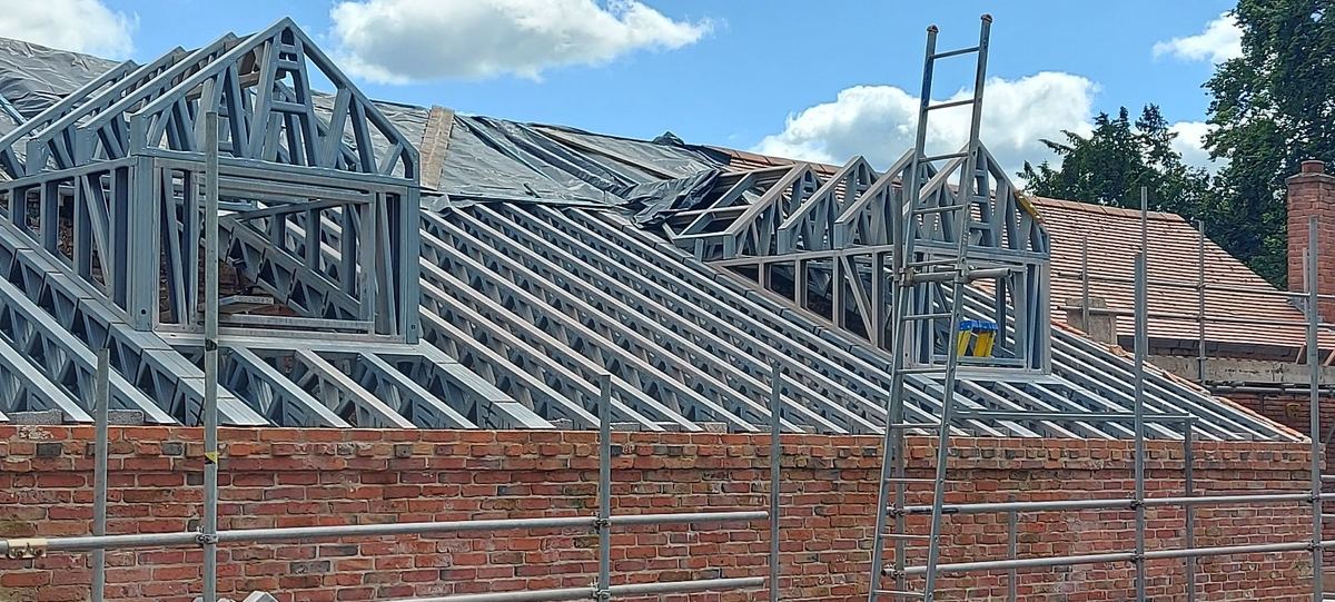 Dormer frames formed in duoKore refurb steel